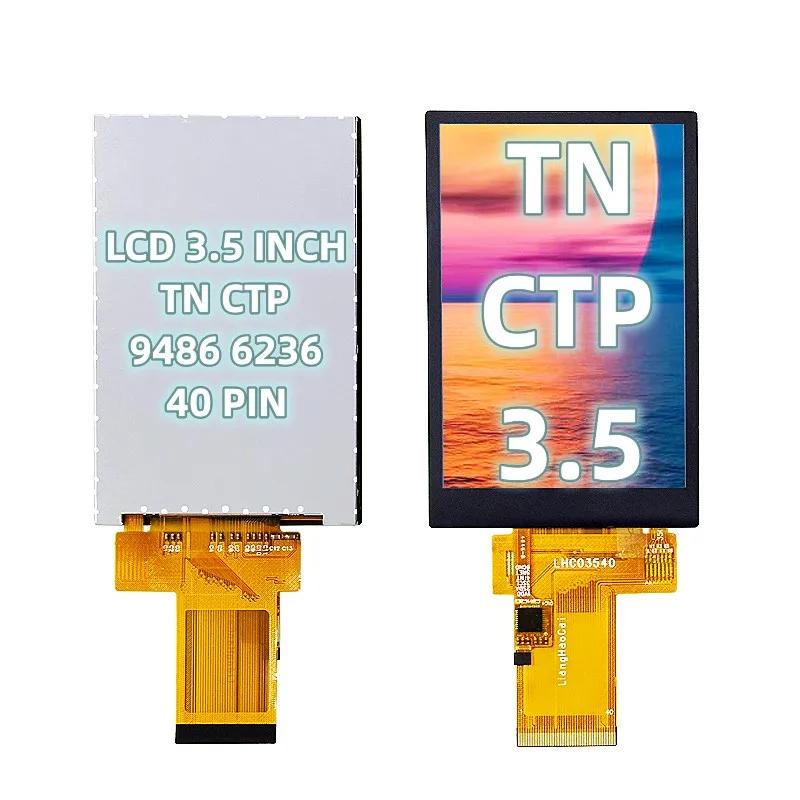 CTP  ġ TFT LCD ȭ, 40  ÷ ̺, ILI9486 FT6236, RGB320 * 480, DIY  Ʈ  ǰ, 3.5 ġ